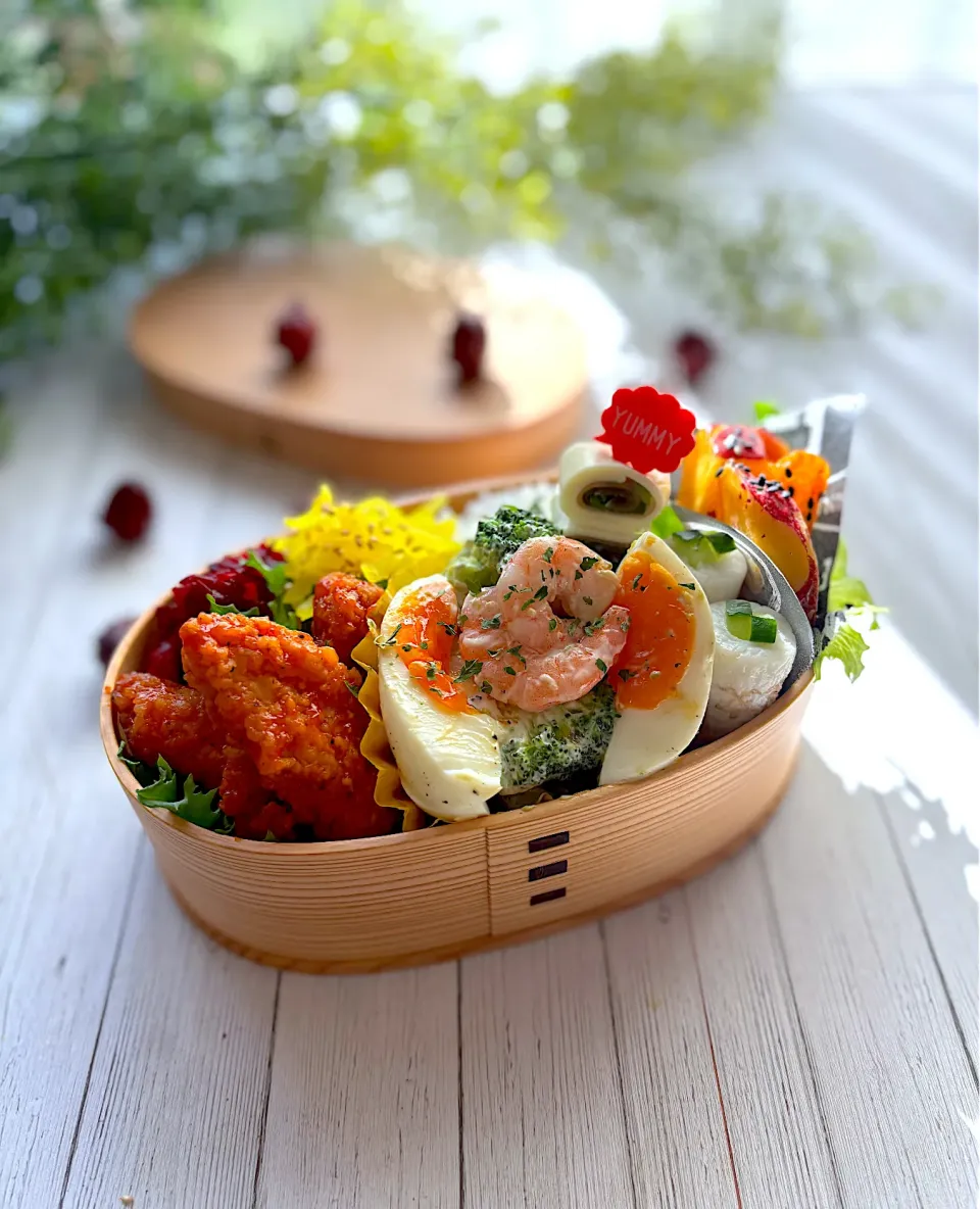 ヤムニョムチキン弁当|マーブルさん