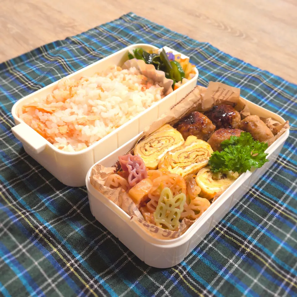 高校生弁当(10月28日)|ゆずうさぎさん