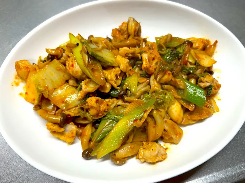 ヤゲン軟骨のキムチ風炒め|ゆきさん