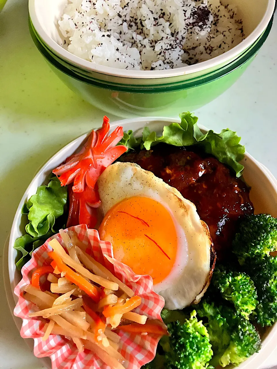 ロコモコ弁当|ピンキーさん
