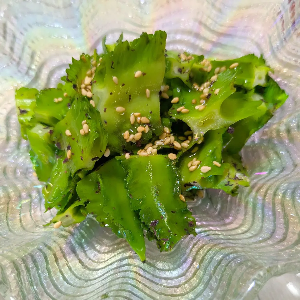 四角豆のゆかりナムル|ひとみんΨ(*´∀｀)Ψさん