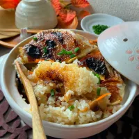 鯛の切り身de土鍋炊き込みご飯