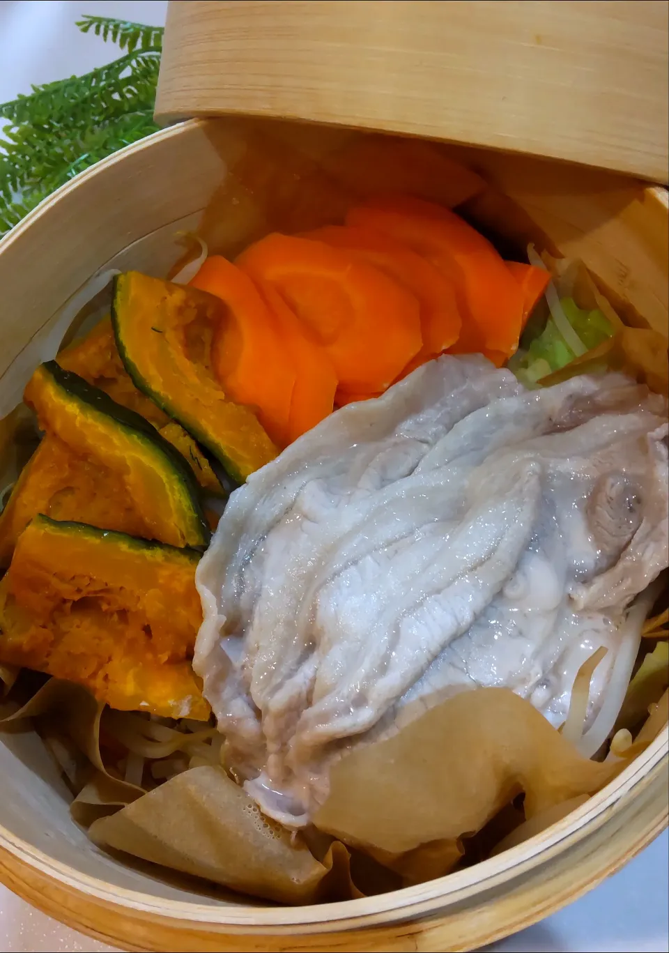 蒸籠で|ポコさん