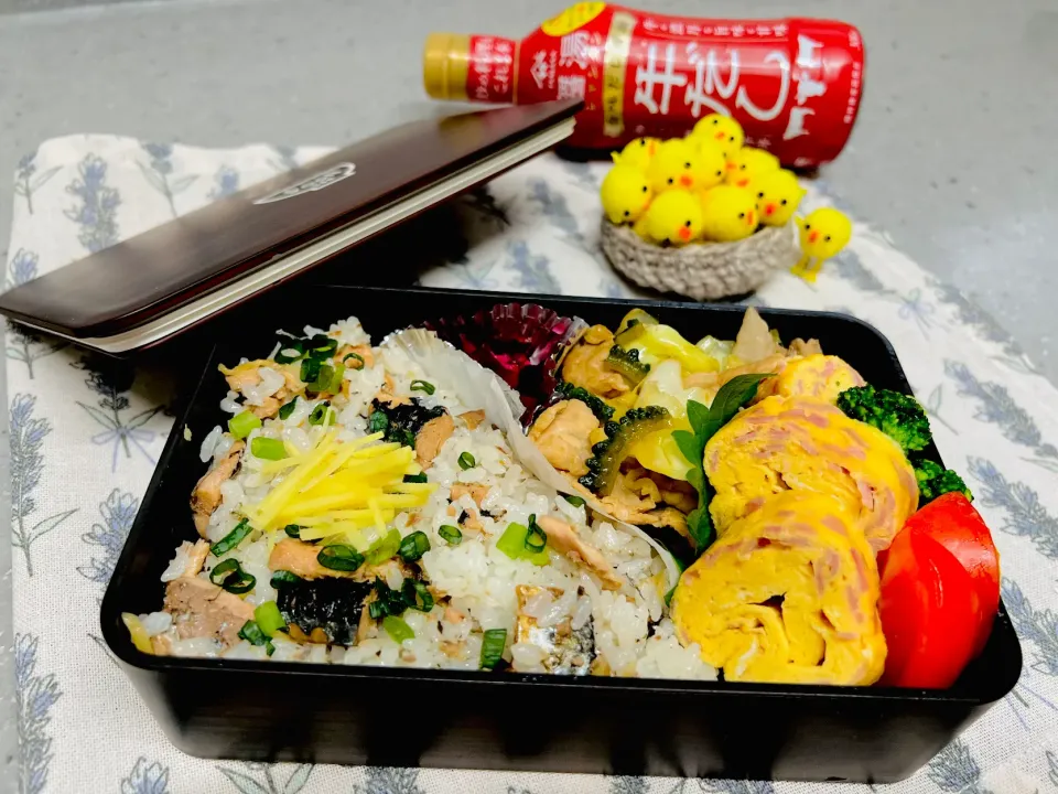 「秋刀魚の混ぜごはん弁当」|バシュランさん