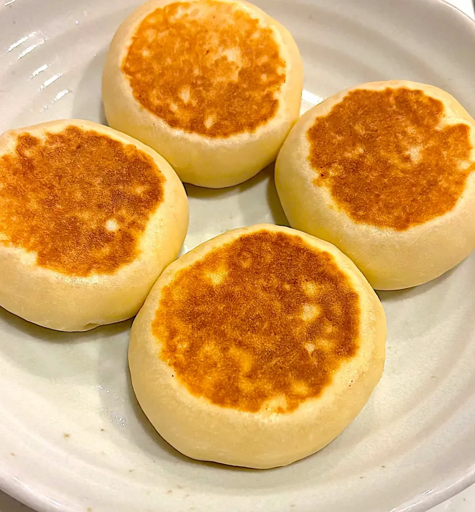 あんことチーズ平焼きパン|みうのすけさん