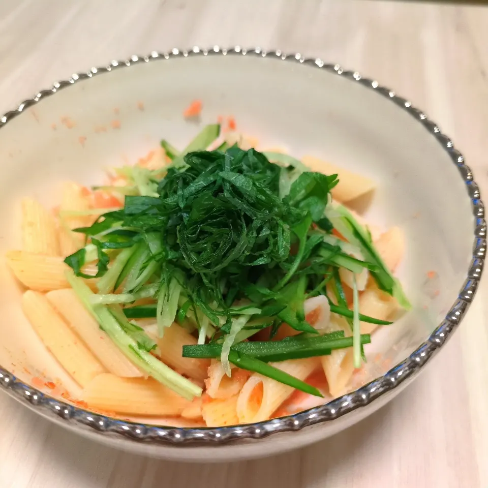 明太パスタ🩷|Maho Sanoさん