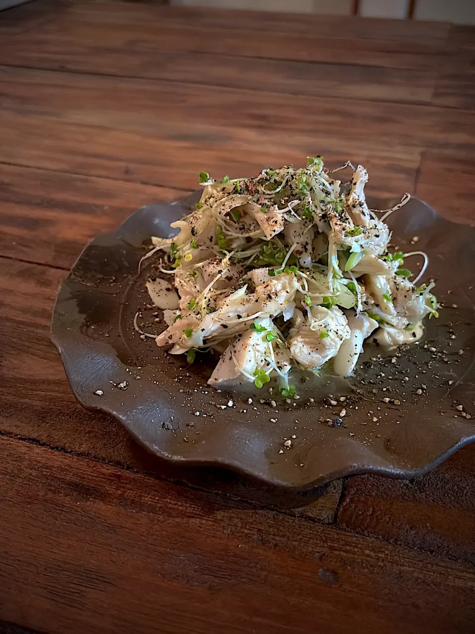 ササミのワサビポン酢|Nakaba Kobayashiさん