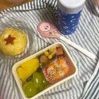 4歳息子初めてのお弁当⭐️|晏如さん