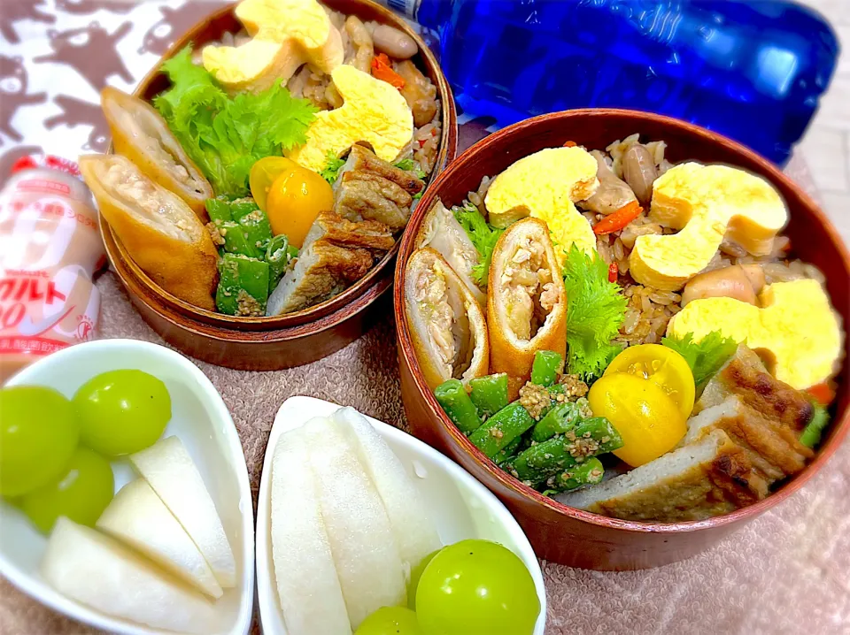 今日の夫婦弁⁽⁽ ◟(灬 ˊωˋ 灬)◞ ⁾⁾💕|桃実さん