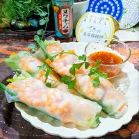 🌏『世界の食卓探検隊』🇻🇳ベトナム料理
【🇻🇳生春巻きとヌクチャムソース】|ayaさん