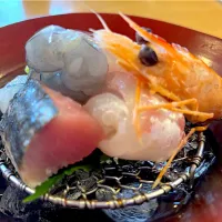 ②10月26日・［田舎の和食屋さんランチ🍁］・お刺身😊✨