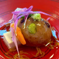 ⑤10月26日・［田舎の和食屋さんランチ🍁］・レンコン饅頭😊✨