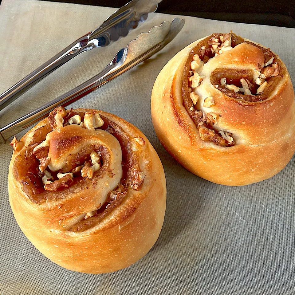 いちじくジャムと胡桃のパン|紅茶とお菓子と時々ごはんさん