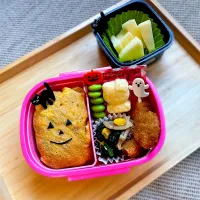 ハロウィンオムライス弁当|ふうりんさん