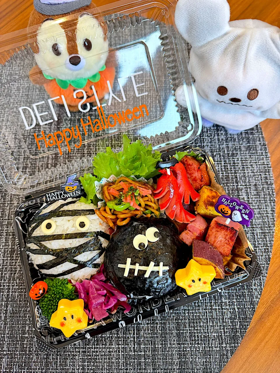 今日もハロウィン🎃弁当|りおさん