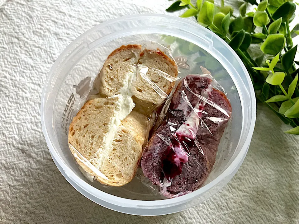 ＊0108. ベーグルサンド🥯娘ちゃんの高校生弁当🍱＊|＊抹茶＊さん