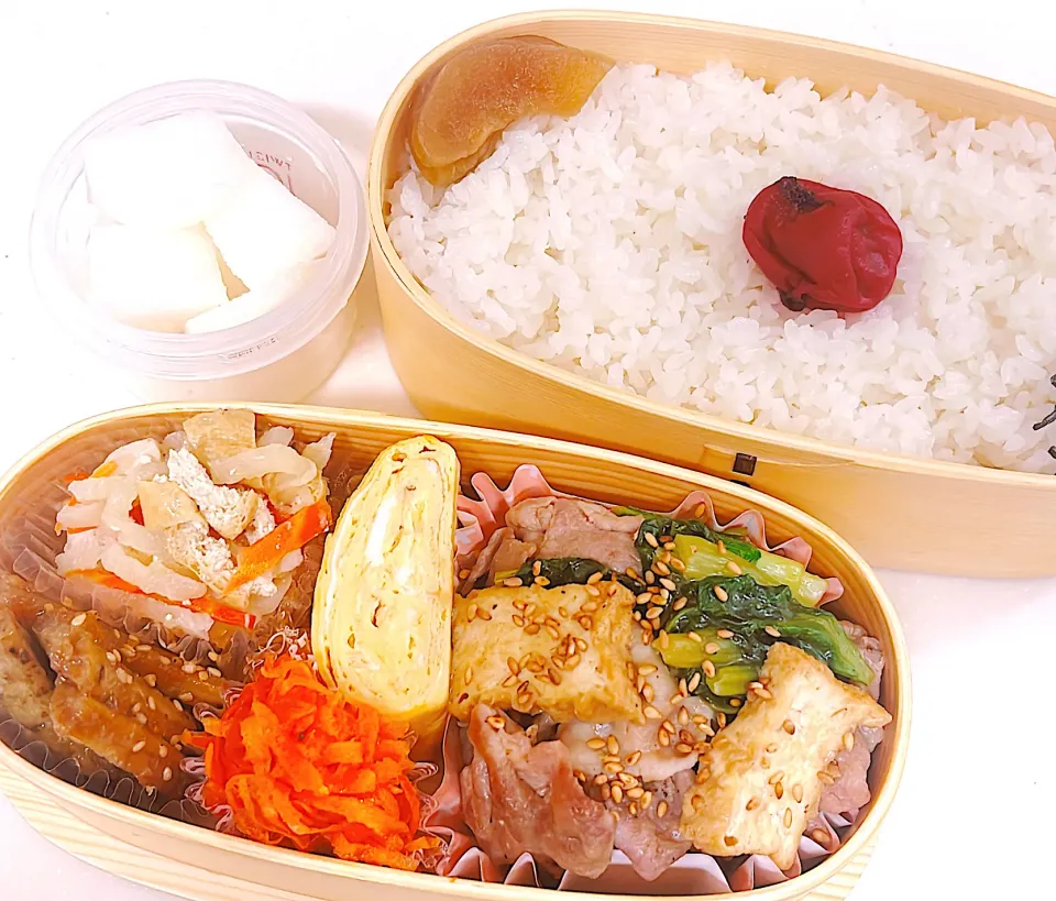 10/29 高1男子弁当☆梨もどうぞ|ペイたさん