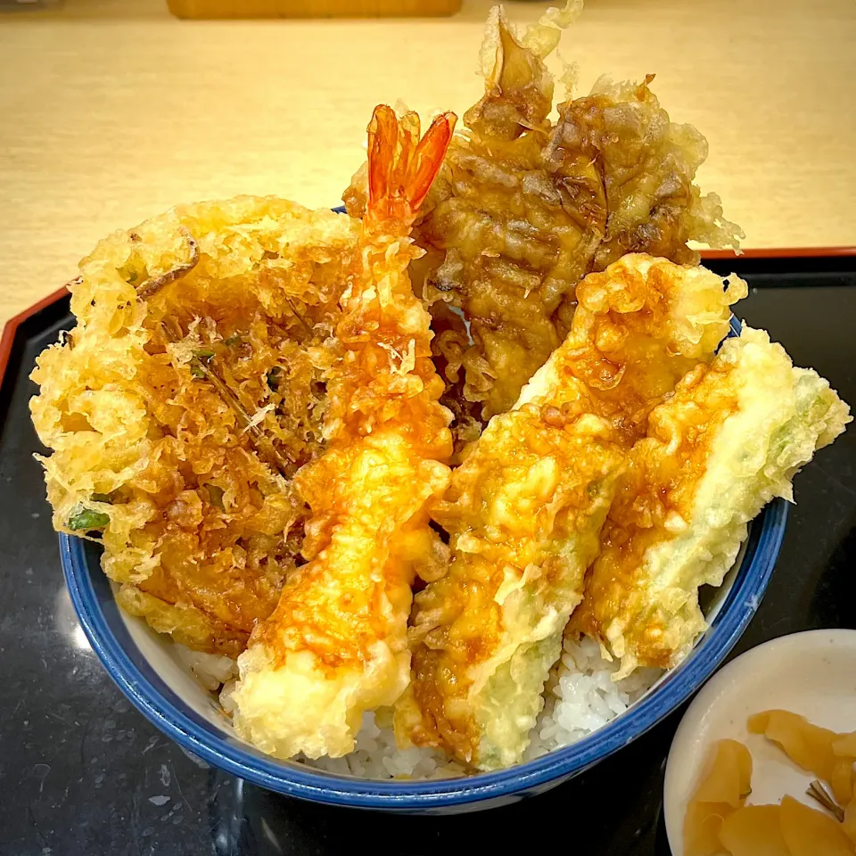 ツナマヨちくわのまごころ天丼|ゆうじ.さん