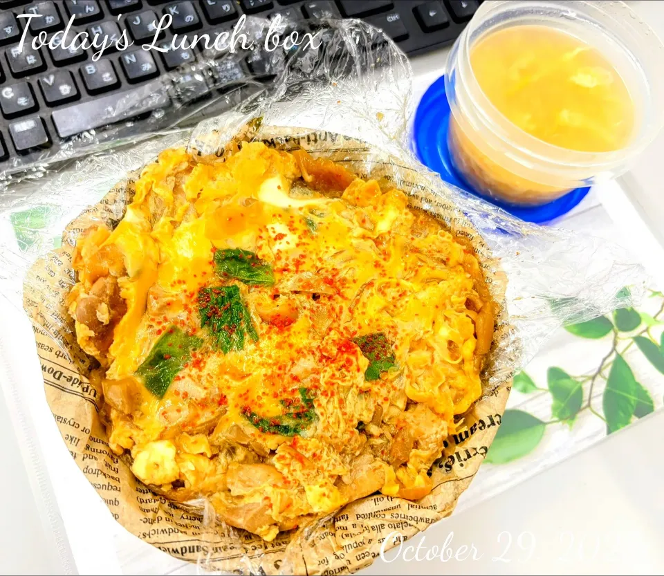 🐓🐣鶏出汁の親子丼🐣🐓|TakeBooさん