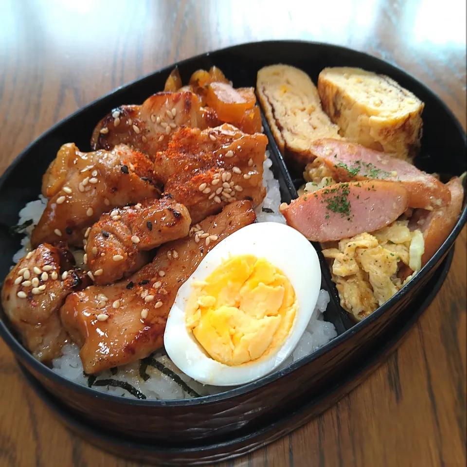 鶏卵づくし弁当😂🐔🥚🍱|ソコツモノさん