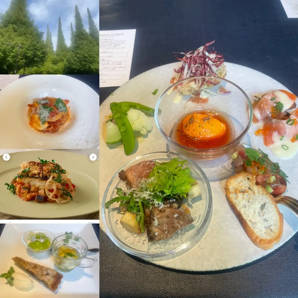 キハチ青山店のシーズナルランチ🍽️|めんちゃんさん