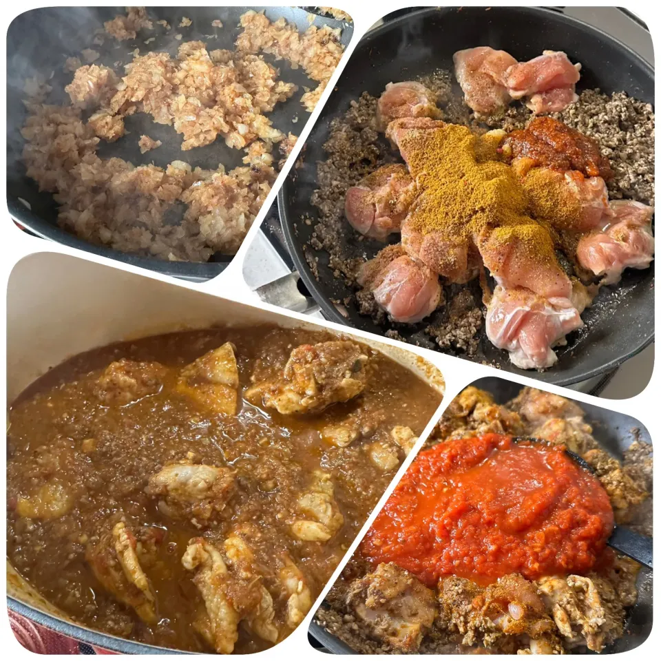 久しぶりのチキンスパイスカレー|愛さん