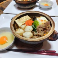 牛すき鍋膳うどんです✨😊|rikako♪。.:＊さん