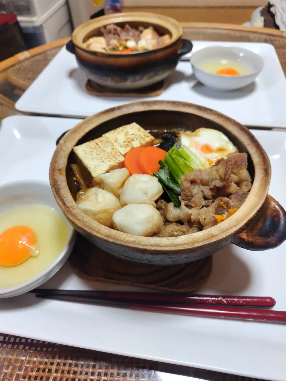 牛すき鍋膳うどんです✨😊|rikako♪。.:＊さん