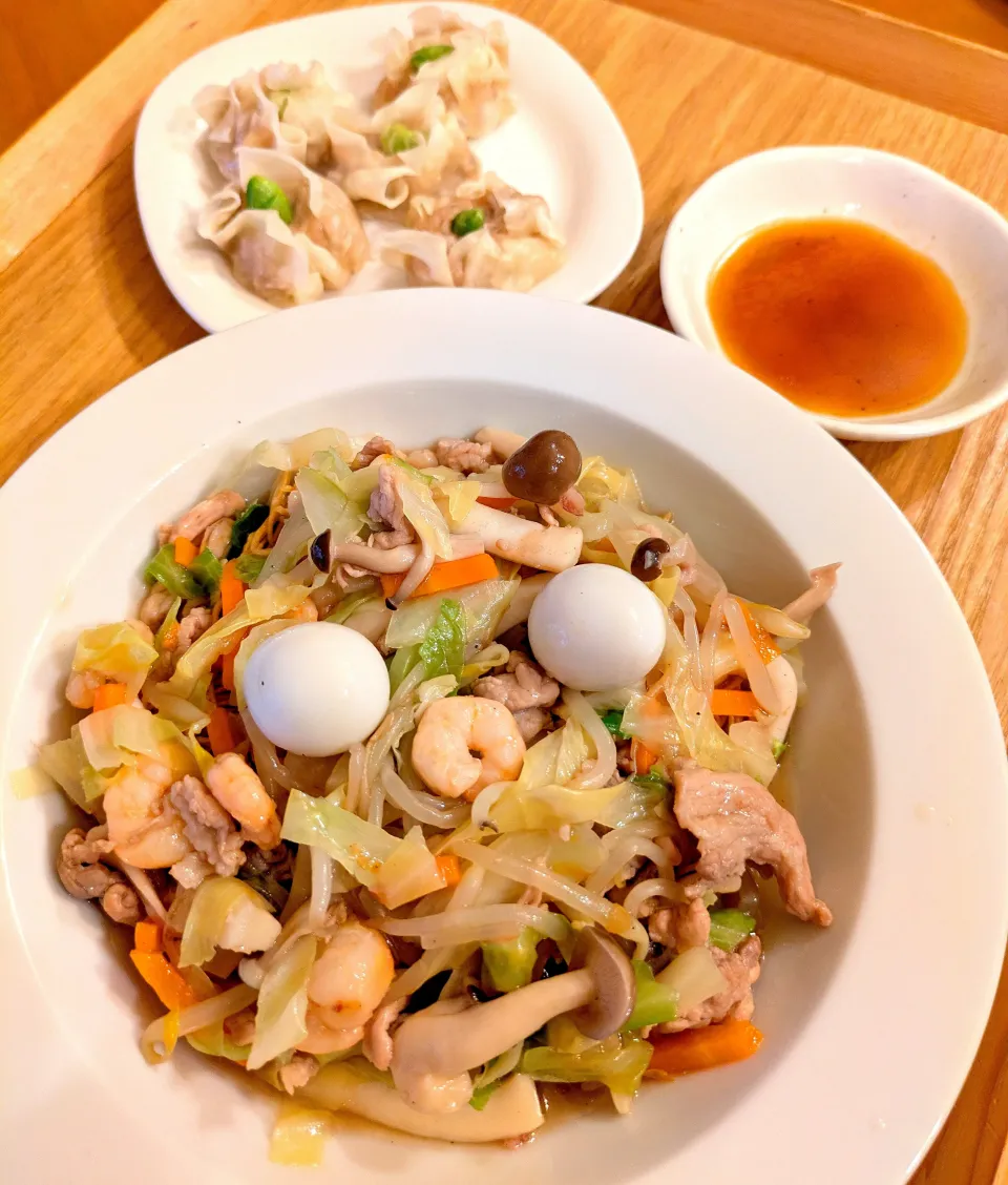 ☆皿うどん　☆シュウマイ|chikakoさん