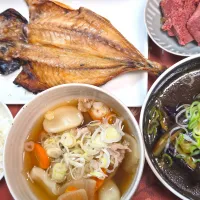 25/10/29【夕食】茄子の煮浸し他|モモたんママさん