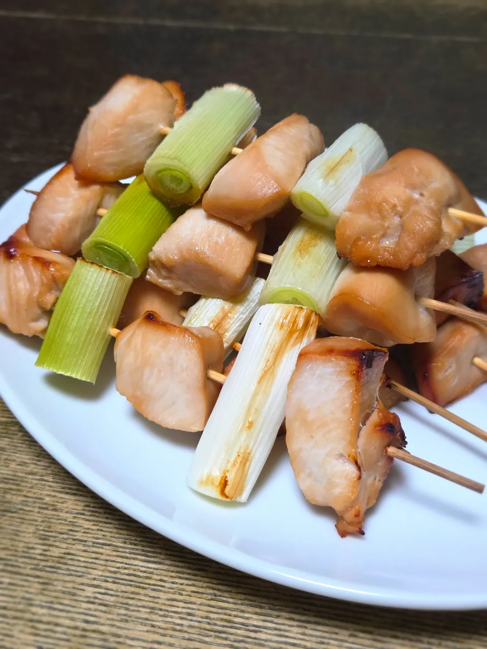 パパ作👨鶏胸肉のねぎま串|ぱんだのままんさん
