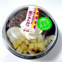 シャトレーゼ 2種のお芋と栗のあんみつ|四天王さん