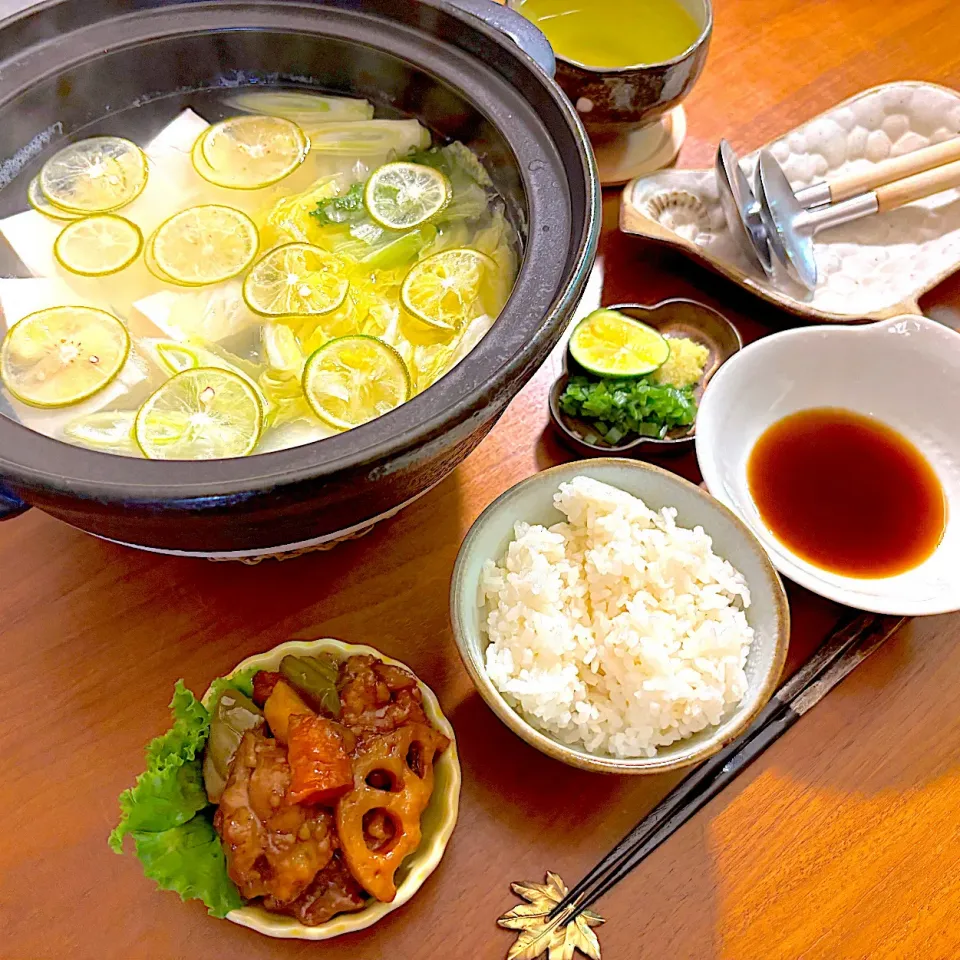 湯豆腐であったかヘルシーごはん|すずさん