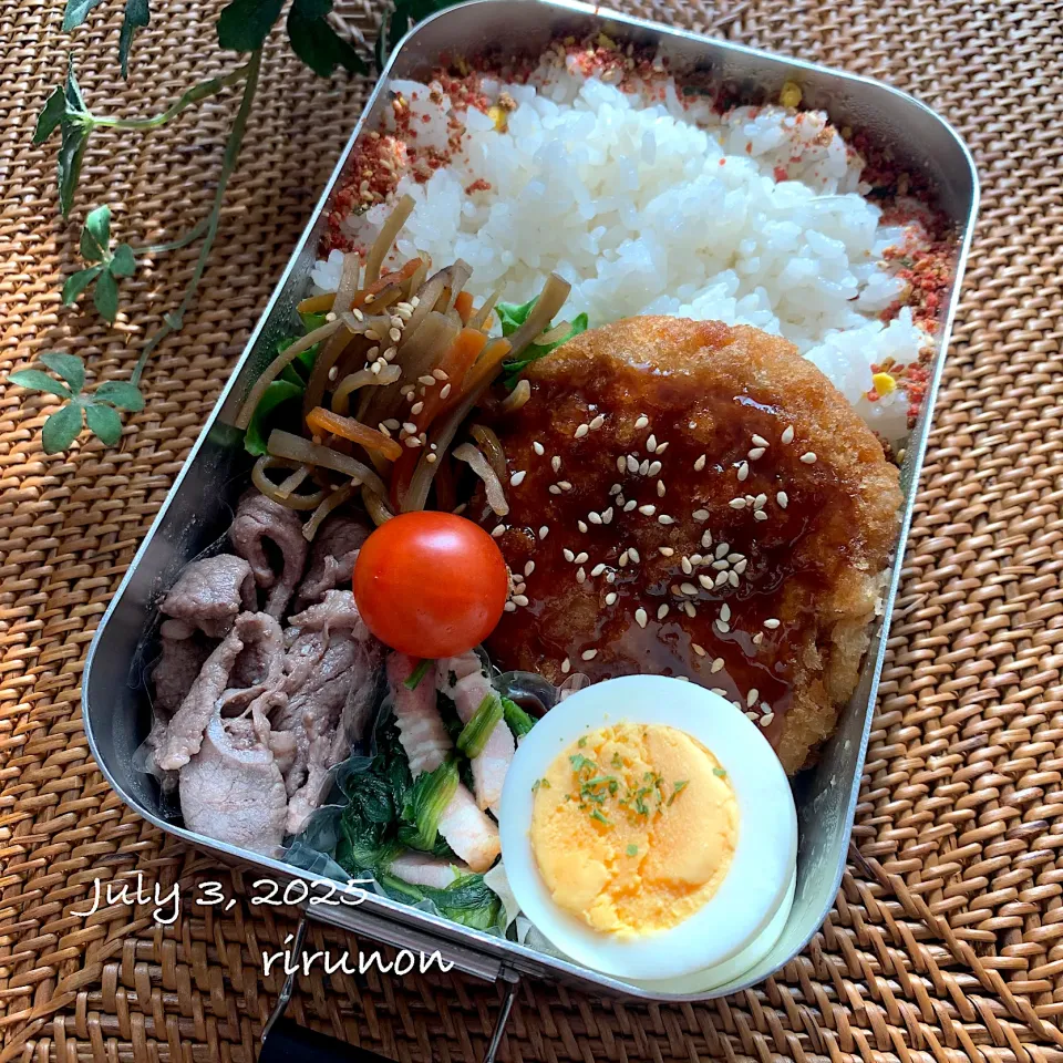 高3息子のお弁当🍱|りるのんさん