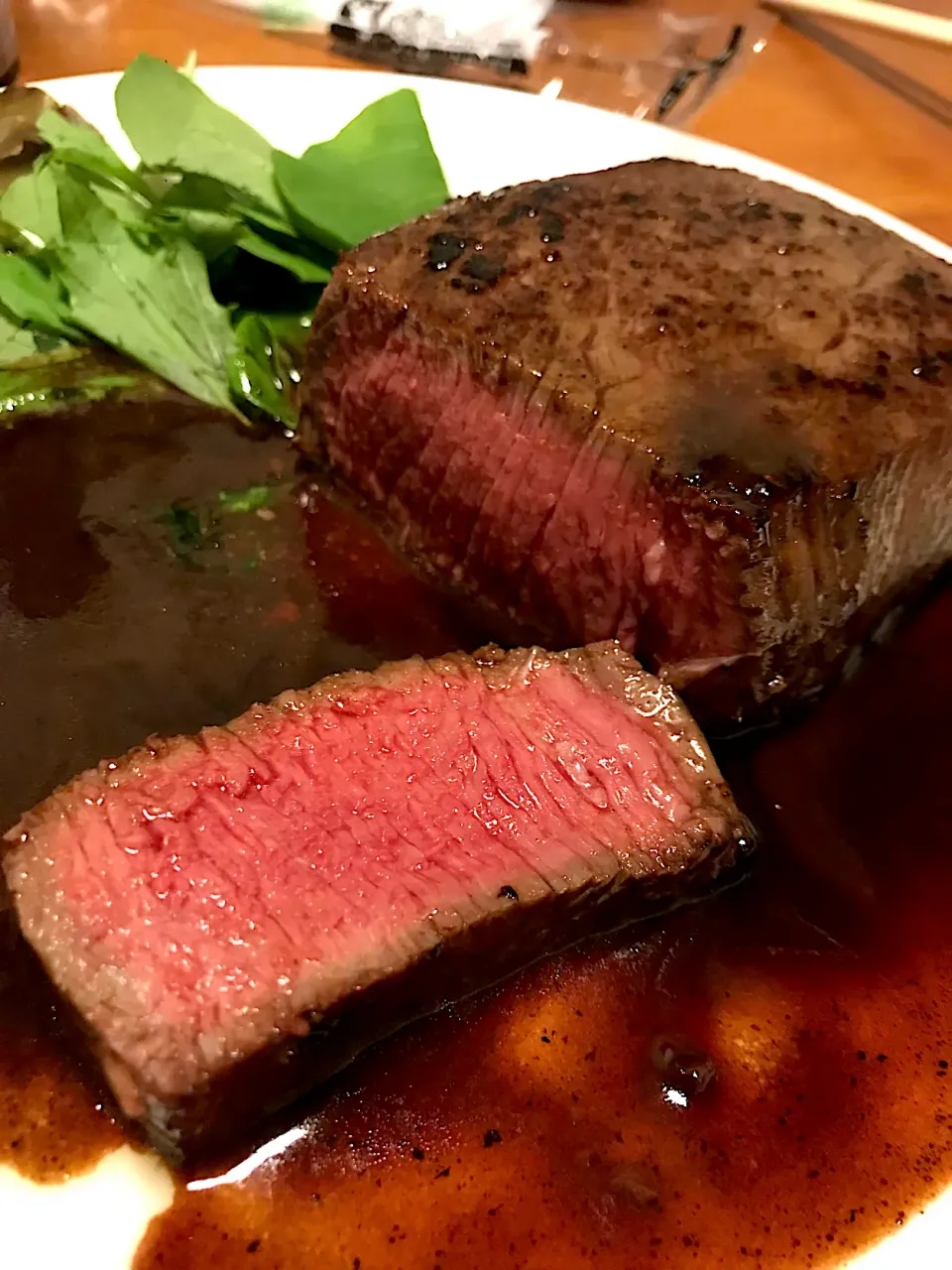 ステーキ(赤ワインソース)|リョウさん