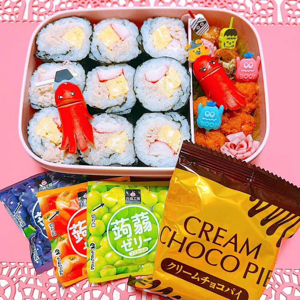 海苔巻きお弁当🍱|miyurumoさん