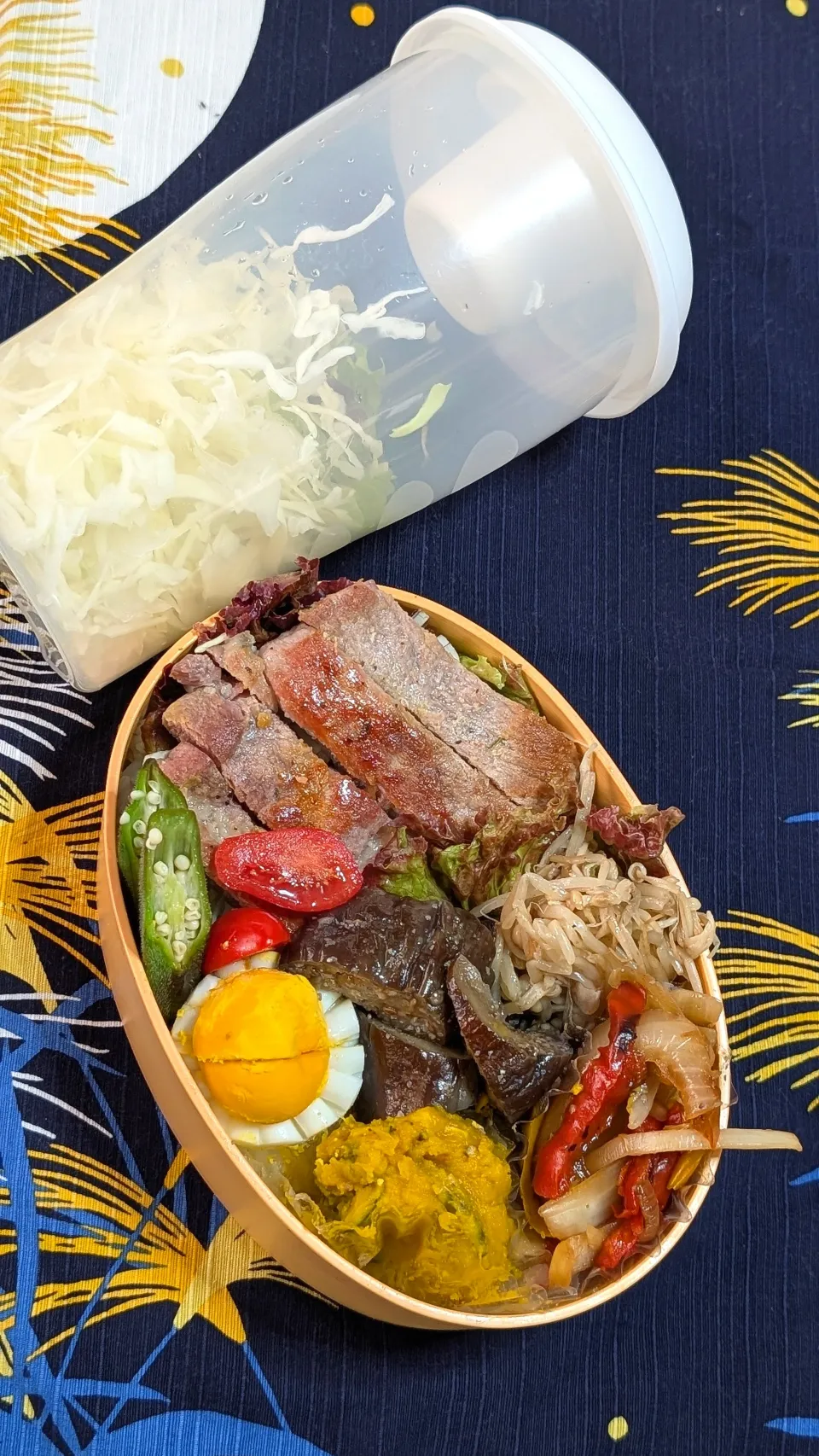 本日のお弁当〜トンテキ弁当|f.1125beさん