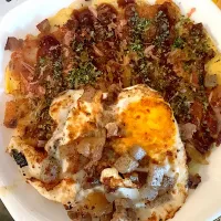 肉てんとすじコン目玉|おじょうさん