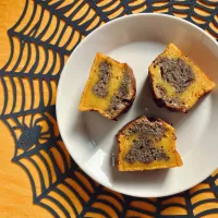 カボチャのマーブルパウンドケーキ