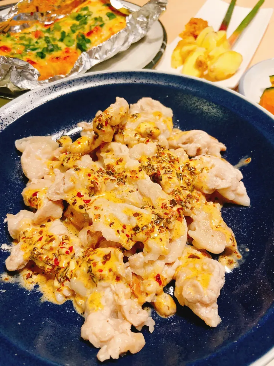 豚もも柔らかチミチョリマヨソース|ももこさん