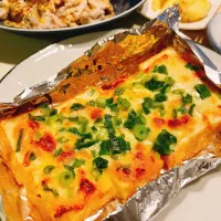 厚揚げ味噌マヨチーズ焼き|ももこさん