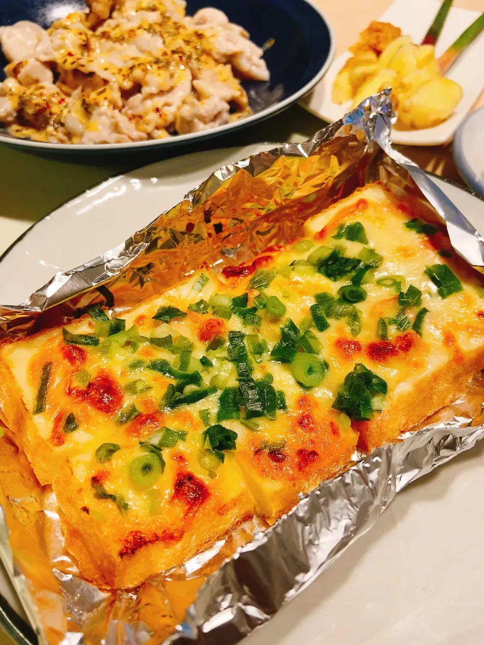 厚揚げ味噌マヨチーズ焼き|ももこさん