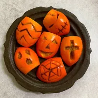 ハロウィン柿🎃|satoeさん