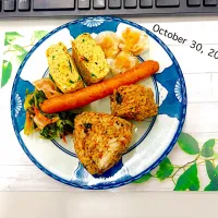 かわいい#ワンプレートごはん(* 'ᵕ' )