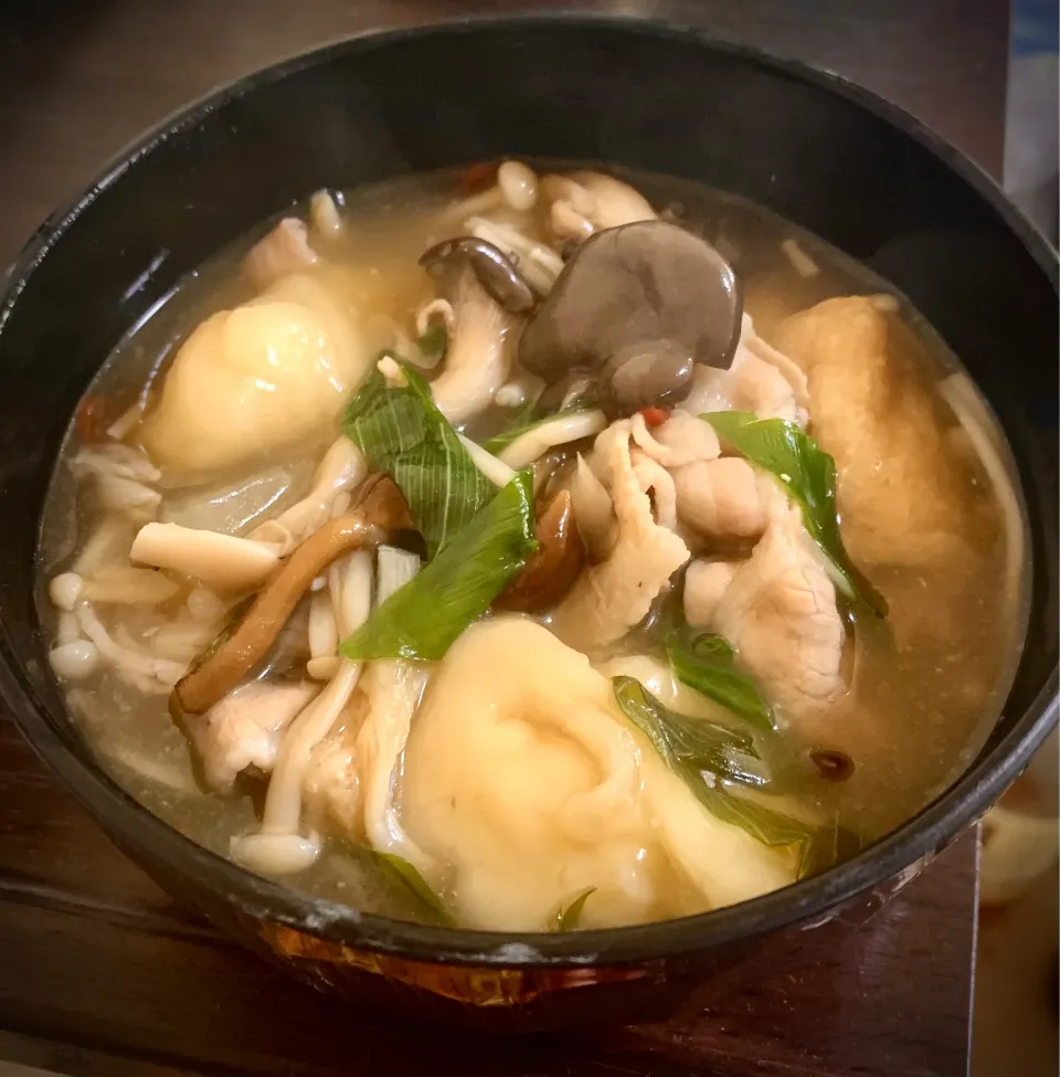 きのこ汁すいとん入り|virginiaさん