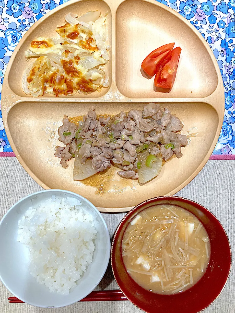 大根ステーキと玉ねぎうまい|おしゃべり献立さん