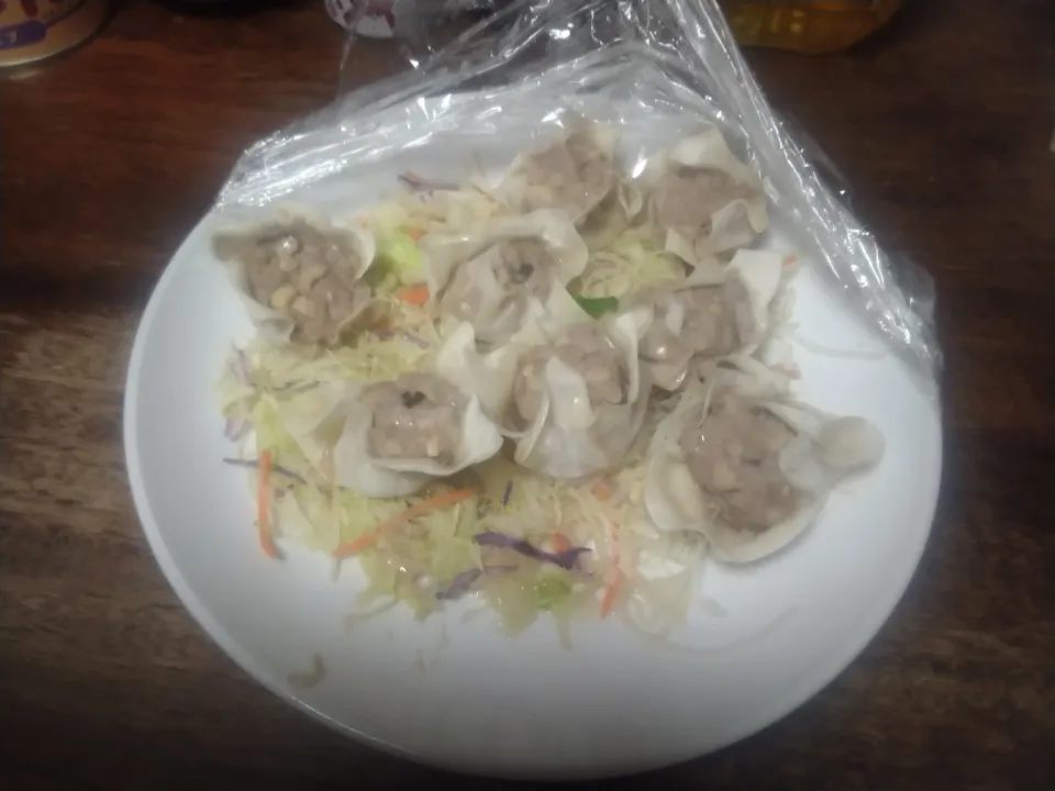 初挑戦の包むしゅうまい(レンチン)|にんにくと唐辛子が特に好き❤️(元シャリマー)さん