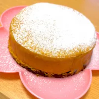 かぼちゃのチーズケーキ🎃|あやにゃんさん