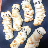 みゆぞうさんの料理 ミイラパン|パンプキンさん