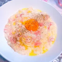 カルボナーラリゾット| mico☺︎さん